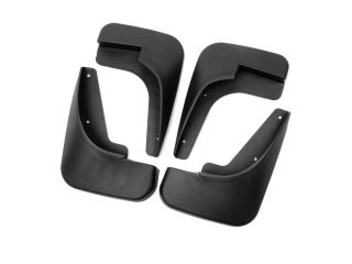 4PCS Black Plastic Mud Flaps Splash Guard Mudguard Set for Peugeot 307