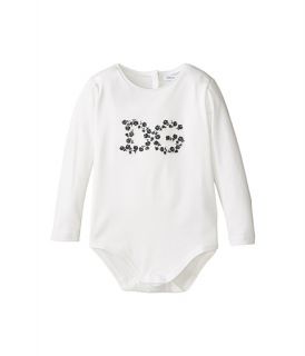 Dolce & Gabbana Kids Logo One Piece (Infant) White