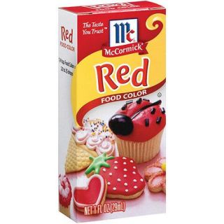 McCormick Specialty Extracts Red Food Color, 1 oz