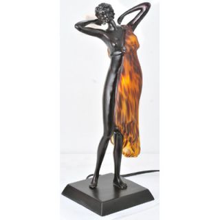 Silhouette Aphrodite 16.5 H Table Lamp by Meyda Tiffany