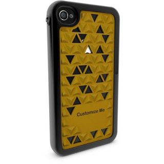 Apple iPhone 4 and 4s 3D Printed Custom Phone Case   Pyramids/Triangles Design