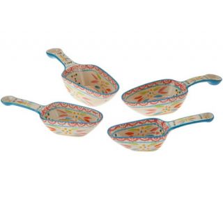 Temp tations Set of 4 Old World Scoop and Measure Spoons   K40530 —