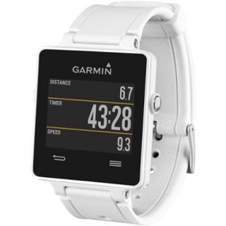 Garmin Vivoactive Smartwatch Bundle, White