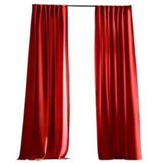 Home Decorators Collection Chili Red Outdoor Back Tab Curtain (Price Varies by Size) 1624460