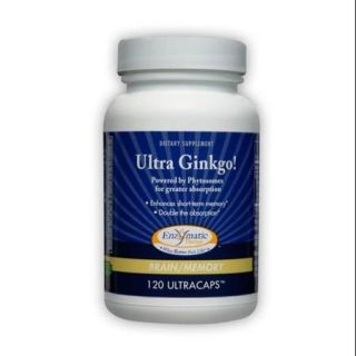 Ultra Ginkgo! Enzymatic Therapy Inc. 120 Caps