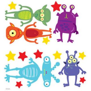 Oopsy Daisy Aliens Among Us Peel and Place Wall Decal