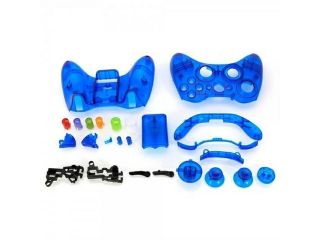 Replacement Case Shell & Buttons Kit for Microsoft Xbox 360 Wireless Controller