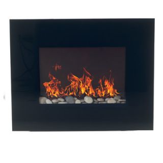Glass Wall Mount Electric Fireplace by Northwest