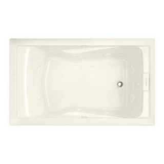 American Standard EverClean 5 ft. x 36 in. Reversible Drain Whirlpool Tub in Linen 2771LC.222   Mobile