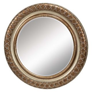 Lazy Susan 47 in. Silver Cocktail Mirror