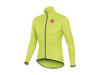 Castelli 2016/17 Men's Squadra Long Cycling Jacket   B10504 (Yellow Fluo   S)
