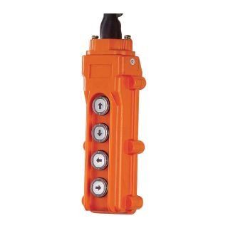 JET 6-Button Control Pendant — For 15ft. Lift Hoist & Trolley, Model# PBC-615C