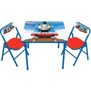 Thomas the Tank Activity Table and 2 Chairs Set