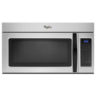 Whirlpool 1.7 cu ft Over the Range Microwave (Silver) (Common: 30 in; Actual: 29.938 in)