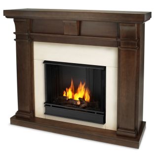 Real Flame Porter 49.9 in Gel Fuel Fireplace