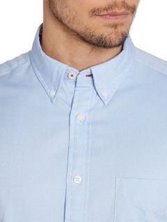 TM Lewin Royal Oxford Button Down Shirt Light Blue