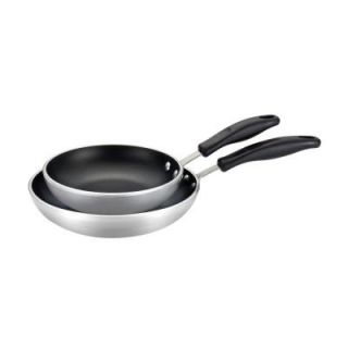 Farberware Commercial Cookware Aluminum 8.25 in. and 10 in. Open Skillet (2 Pack) 14315