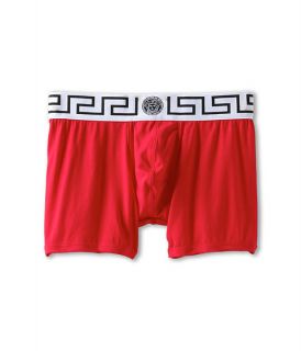 versace iconic long boxer with white band red