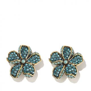 Heidi Daus "Best in Bloom" Crystal Accented Earrings   7790844