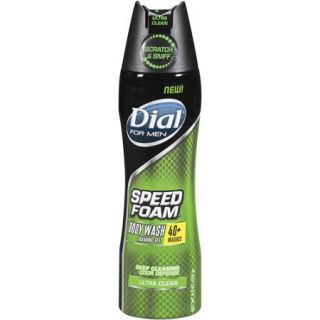 Dial for Men Speed Foam Ultra Clean Body Wash, 6.8 oz