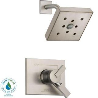 Delta Vero 1 Handle H2Okinetic Shower Only Faucet Trim Kit in Stainless (Valve Not Included) T17253 SSH2O