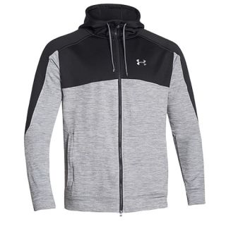 Under Armour Expanse Full Zip Hoodie   Mens   Casual   Clothing   True Gray Heather/Steel