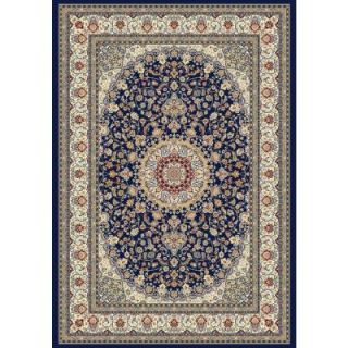 Home Decorators Collection Nicholson Blue/Ivory 7 ft. 10 in. x 11 ft. 2 in. Indoor Area Rug 9172720310