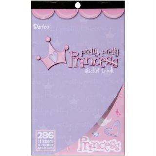 Sticker Book 9 1/2"X6" Pretty Pretty Princess   286 Stickers
