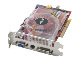 ASUS Radeon X850XT PE DirectX 9 AX850XTP/HTVD/256M/A 256MB 256 Bit GDDR3 AGP 4X/8X Video Card