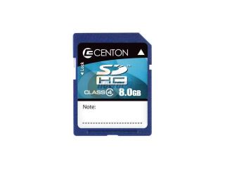 Centon 8GBSDHC4 8 GB Secure Digital High Capacity (SDHC)   1 Card