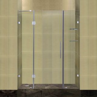 Completely 75 x 60 Pivot Frameless Hinged Shower Door