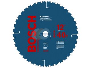 Bosch Power Tools CB1240 12" 40T Crosscut Circular Saw Blade