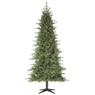 Vickerman Tiffany Spruce 7.5 Green Slim Artificial Christmas Tree