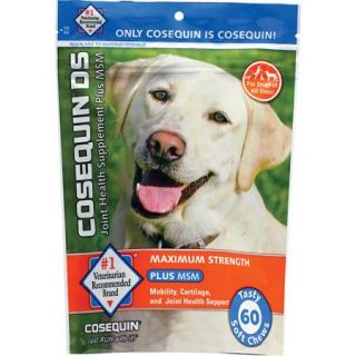 Cosequin Soft Chew Plus MSM for Dogs   60 Chewable Tablets   HSG 716746