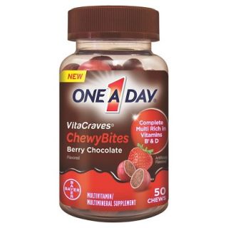 One a Day VitaCraves Berry Chocolate Chewy Bites   50 Count