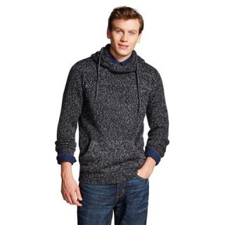 Mens Heathered Funnel Sweater Hoodie   Citizen Wolf