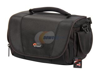 Lowepro Edit 130 (Black) Video Bag & Sandisk 8GB (Class 4) SDHC with Jewel Case Kit