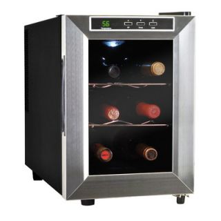 Vinotemp 6 Bottle Single Zone Thermoelectric Wine Refrigerator