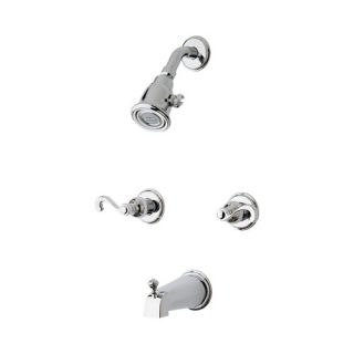 Bedford Tub and Shower Faucet Trim with Lever Handles by Pfister
