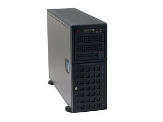 SUPERMICRO 7045B 8R+B 4U Rackmountable / Tower Barebone Server Dual LGA 771 Intel 5000P DDRII 667/533