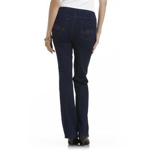 Jaclyn Smith   Womens Angel Fit Bootcut Jeggings