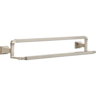 Delta Dryden Stainless Double Towel Bar (Common: 24 in; Actual: 26.156 in)