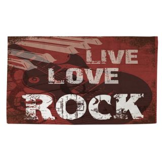 Thumbprintz Live Love Rock Rug (2 x 3)