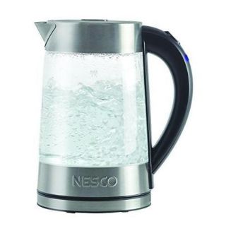 Nesco GWK 02 1.8L Electric Glass Water Kettle