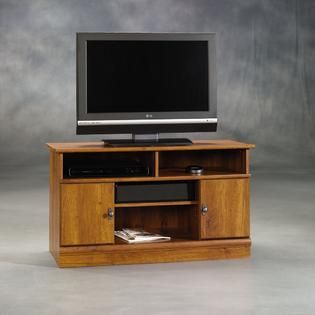 Sauder  Panel TV Stand for 49 1/2 Televisions   Abbey Oak Finish