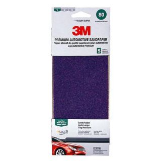 3M 80 Grit Premium Automotive Sandpaper
