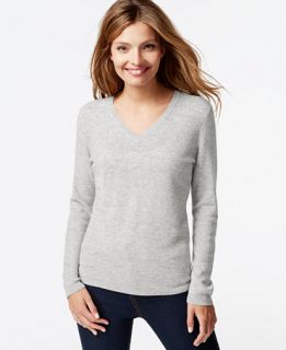 Charter Club Cashmere V Neck Sweater, Only at Macys