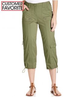Style & Co. Cargo Capri Pants   Pants   Women
