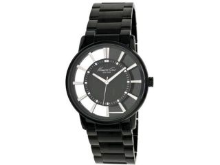 Kenneth Cole Men's Newness KC3994 Black Stainless Steel Quartz Watch with Black Dial