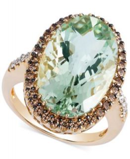 Le Vian Green Amethyst (10 5/8 ct. t.w.) and Diamond (5/8 ct. t.w